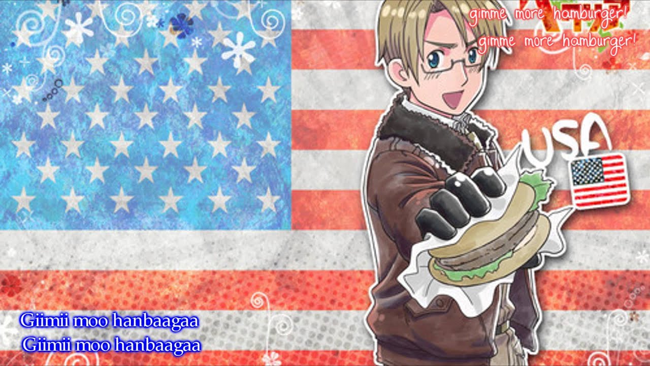 Hamburger Street { Hetalia } { English & Japanese Lyrics }