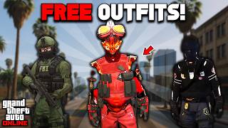 10 FREE Modded Outfits in GTA Online!