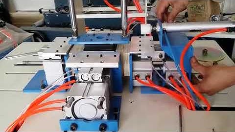 How to install molds for semi auto rigid box folding bubble removing machine