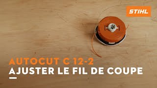 Ajuster Le Fil De Coupe Autocut C 12-2 Stihl