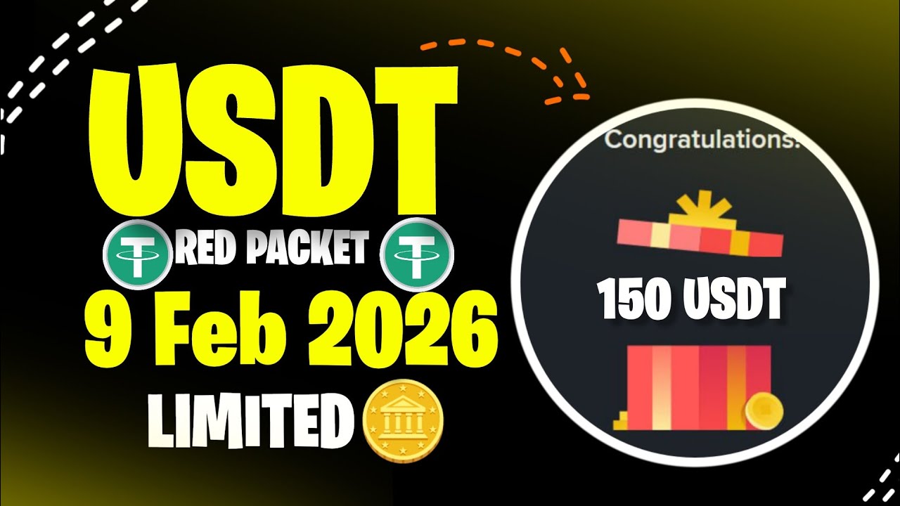 USDT red packet code today | red packet code in binance today | red packet | 9 Feb