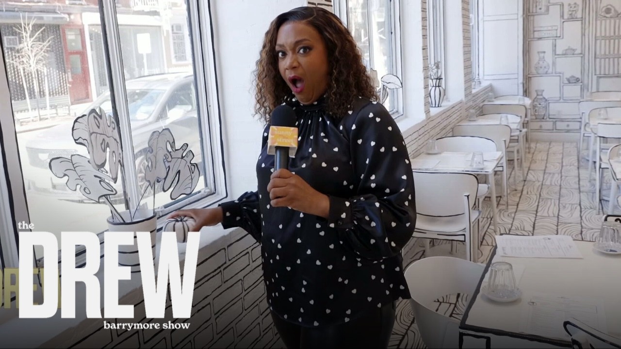 Sunny Anderson Visits Trendy Japanese Restaurant Shirokuro in NYC! | The Drew Barrymore Show