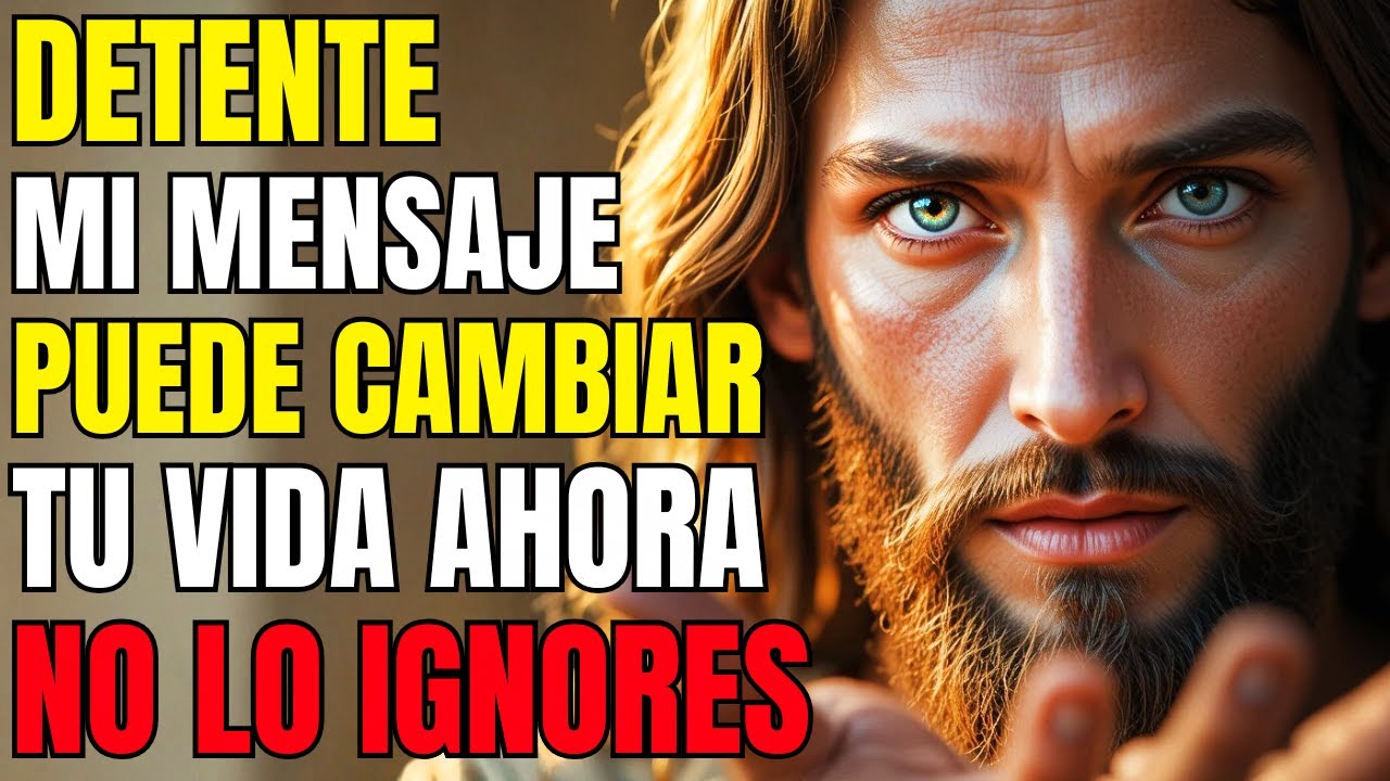 DIOS DICE: ⚠️ DETENTE AHORA MISMO… NO ES CASUALIDAD, TU VIDA CAMBIARÁ DESPUÉS DE ESTO