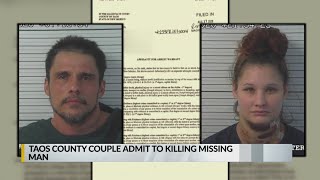 Taos County couple admit to killing missing man