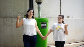 Compositing - Easy and Fun with Rocket Composter by Yashvi.