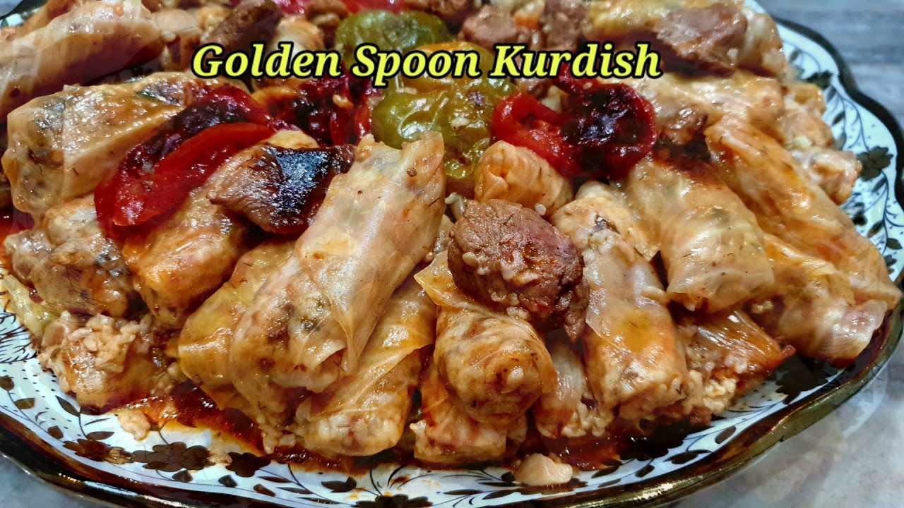 خۆشترین یاپراخی که‌له‌م👌((اطيب دولمة اللهانة/ملفوف👌