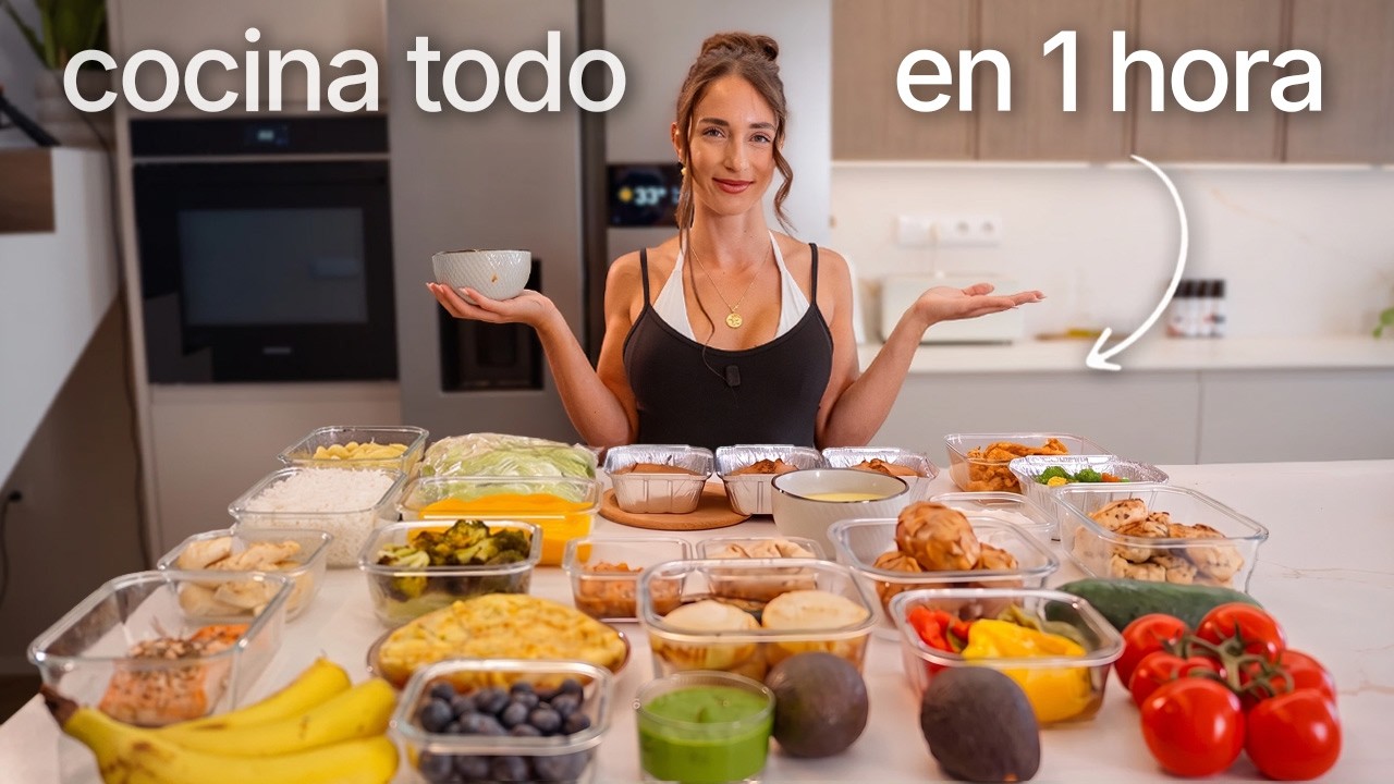 El plan de comidas MÁS FÁCIL para Perder Grasa (Menú Semanal Completo)