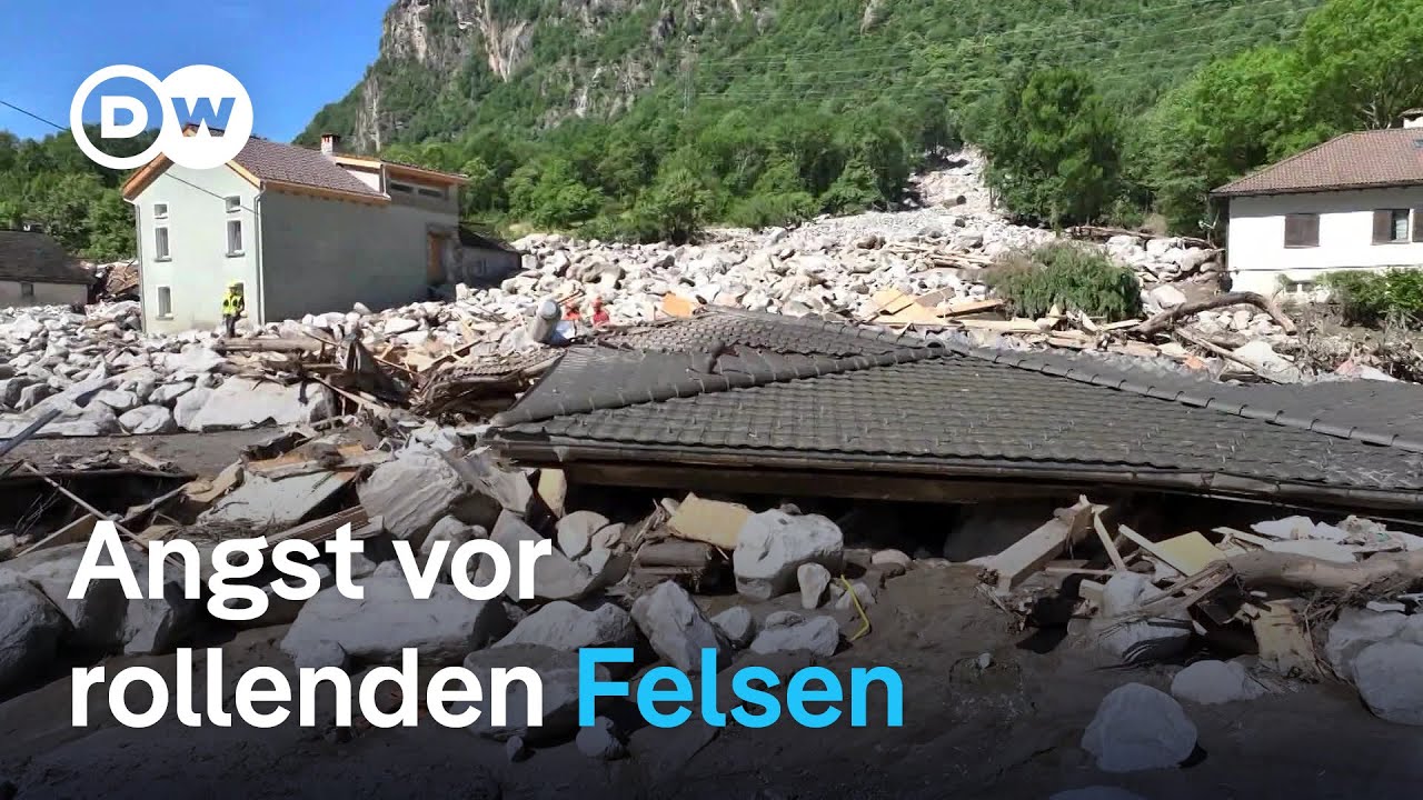 Warum die Sorge vor Erdrutschen wächst in der Schweiz | Fokus Europa