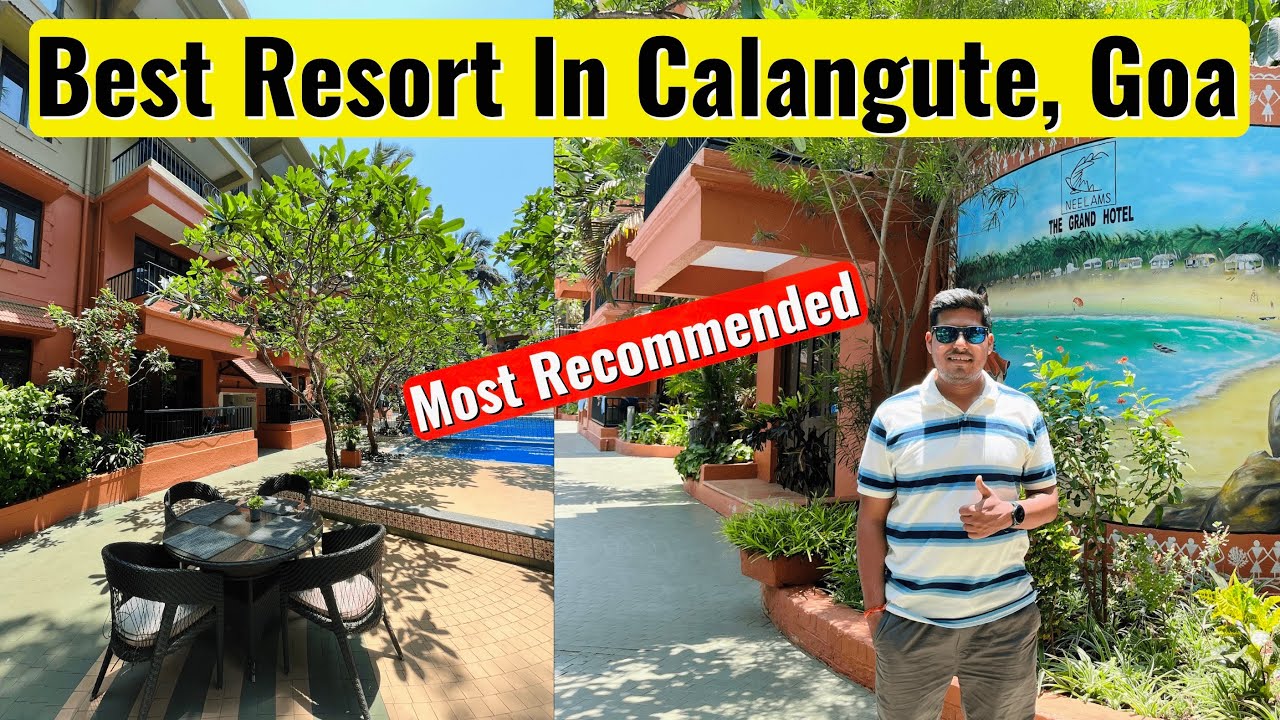 Goa Tour Ep-18 | The Neelam Grand Hotel | Calangute Beach | Best Place To Stay In Goa | TangyBee
