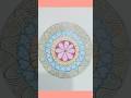 easy colourful mandala art#easy drawing#shorts#viral