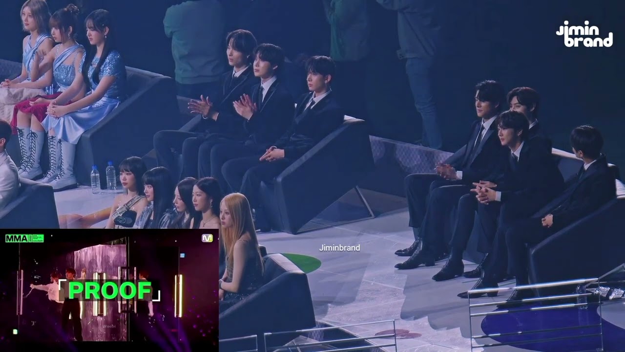 Idol (Le Sserafim, Enhypen, IVE) Reaction BTS (방탄소년단) Win Daesang Record Of The Year @MMA2022 #ROTY