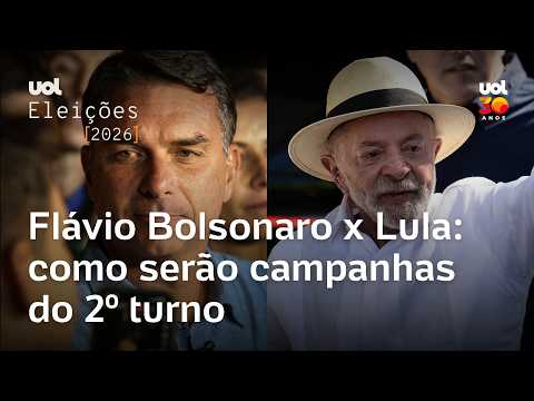 Flávio Bolsonaro x Lula: como será e o que esperar das campanhas na disputa do 2º turno