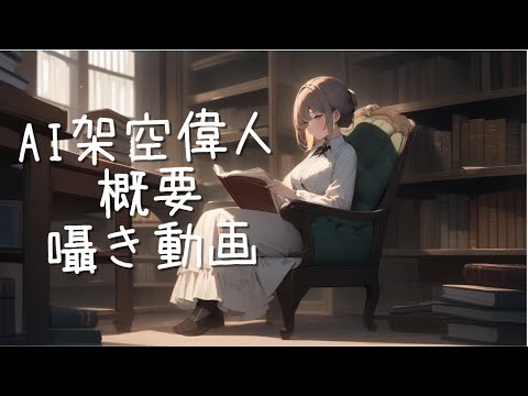 【ASMR風】AIが考えた偉人の概要を囁き読み聞かせしてもらう動画｜ Video of sleeping surrounded by positive words
