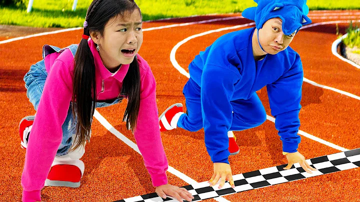 Jannie Races Sonic and the Flash in a Race Around ...