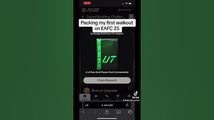 Packing my first walkout in EAFC 25 #fc25 #ultimateteam #webapp #walkout #newgame #viralvideo