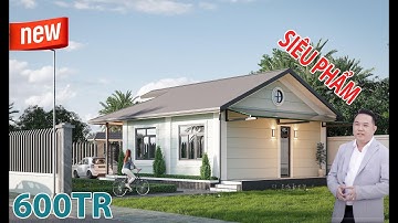 Từ 600tr TRỌN GÓI mẫu NHÀ VƯỜN cấp 4 siêu đẹp của Minhome phân khúc nhà giá rẻ thuộc Maxhome