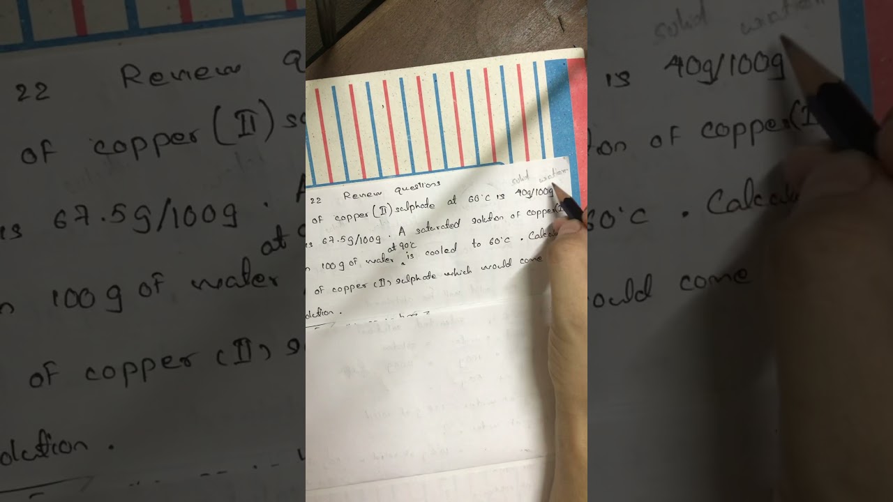 Review questions 2 & 3, text page 22, G-10 chemistry new system