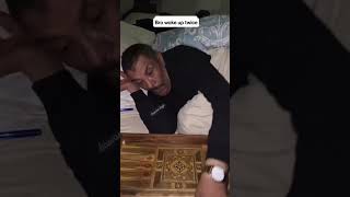 Baba Woke up twice hahahah 😂😂😂😂 #prank #funny #arab #arabic #ytshorts #foryou