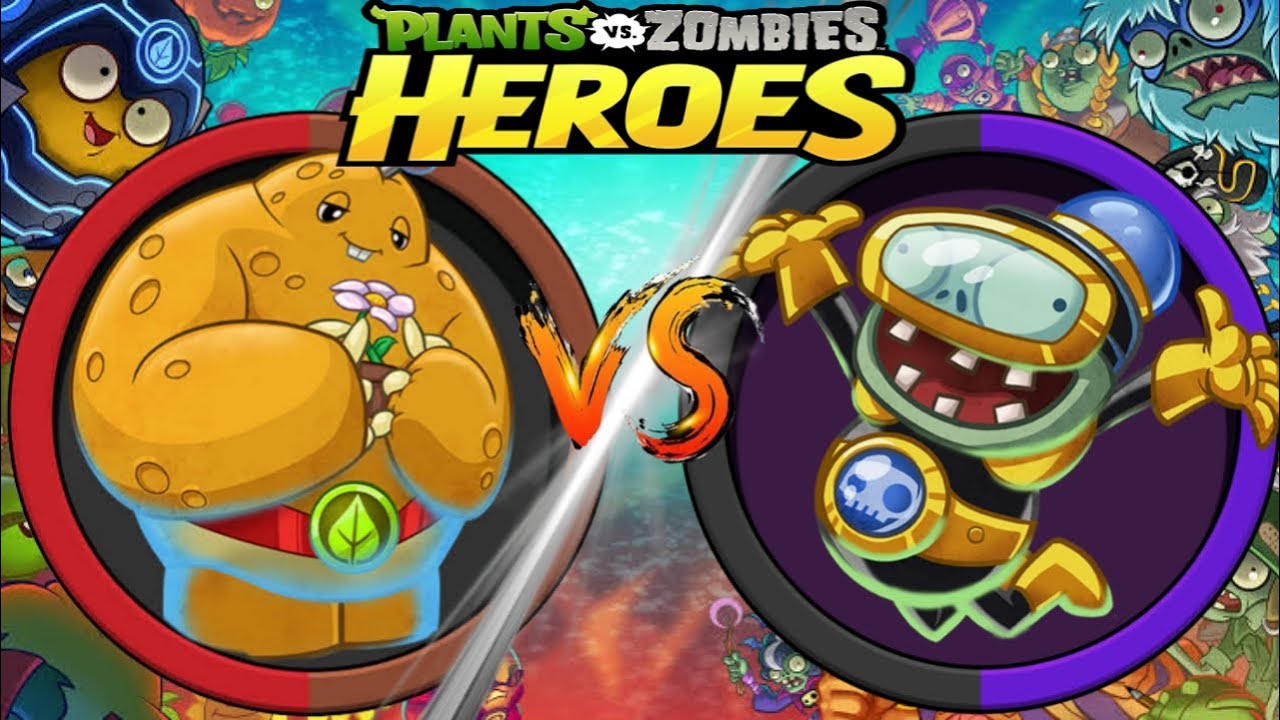PvZ Heroes • Plants Mission • spudow vs impfinity - YouTube