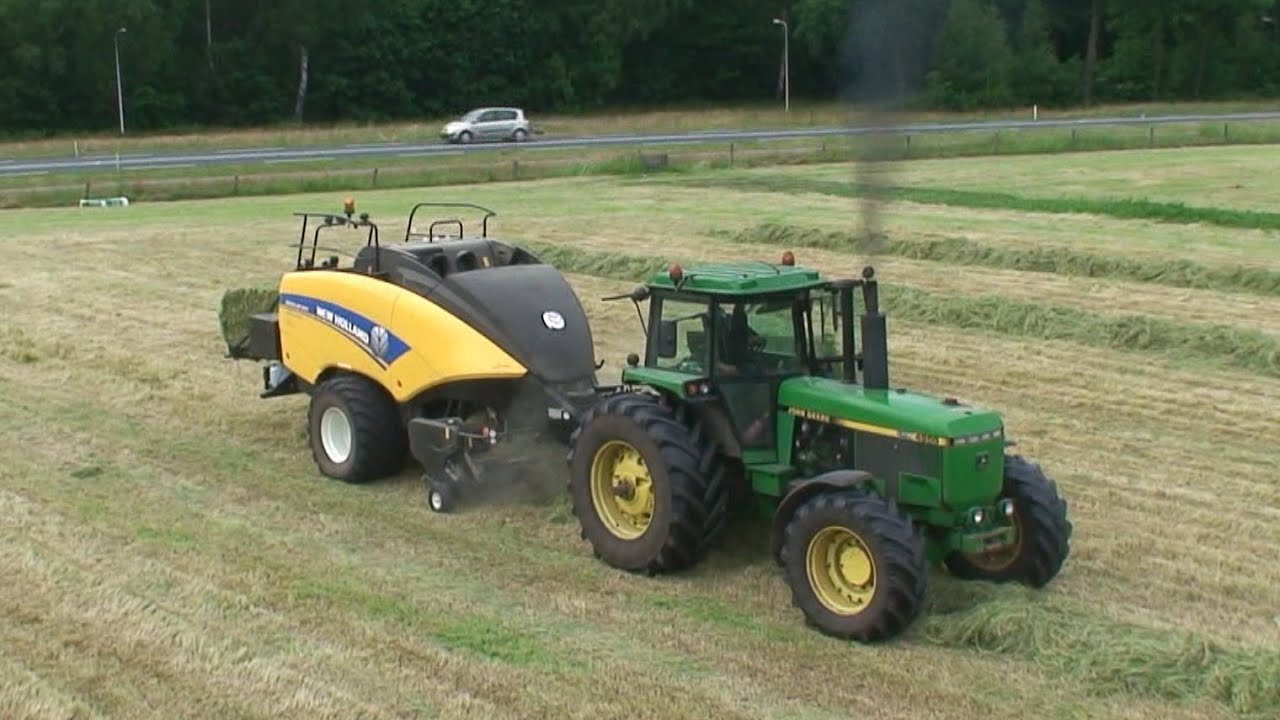 Roossink Enschede vierkante balen persen