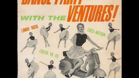 The Ventures • Dance Party With The Ventures (Vinyl, 7", 45 RPM, EP)