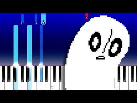 Fallen Down - Slowed - Tik Tok (Piano Tutorial)