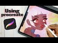 USING PROCREATE 5 ON IPAD PRO | illustrations, animation and gifs