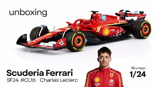 SF24 1/24 Bburago Scuderia Ferrari by bburago
