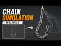 Learn Chain ⛓️ Simulation in Blender Easily