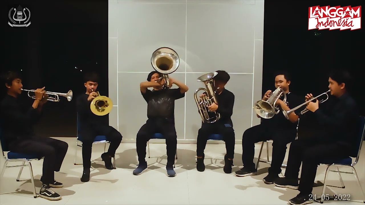 Ensemble Brass Open | Marching Band Gita Bagasasi | Langgam Indonesia Virtual XXXIV/2022