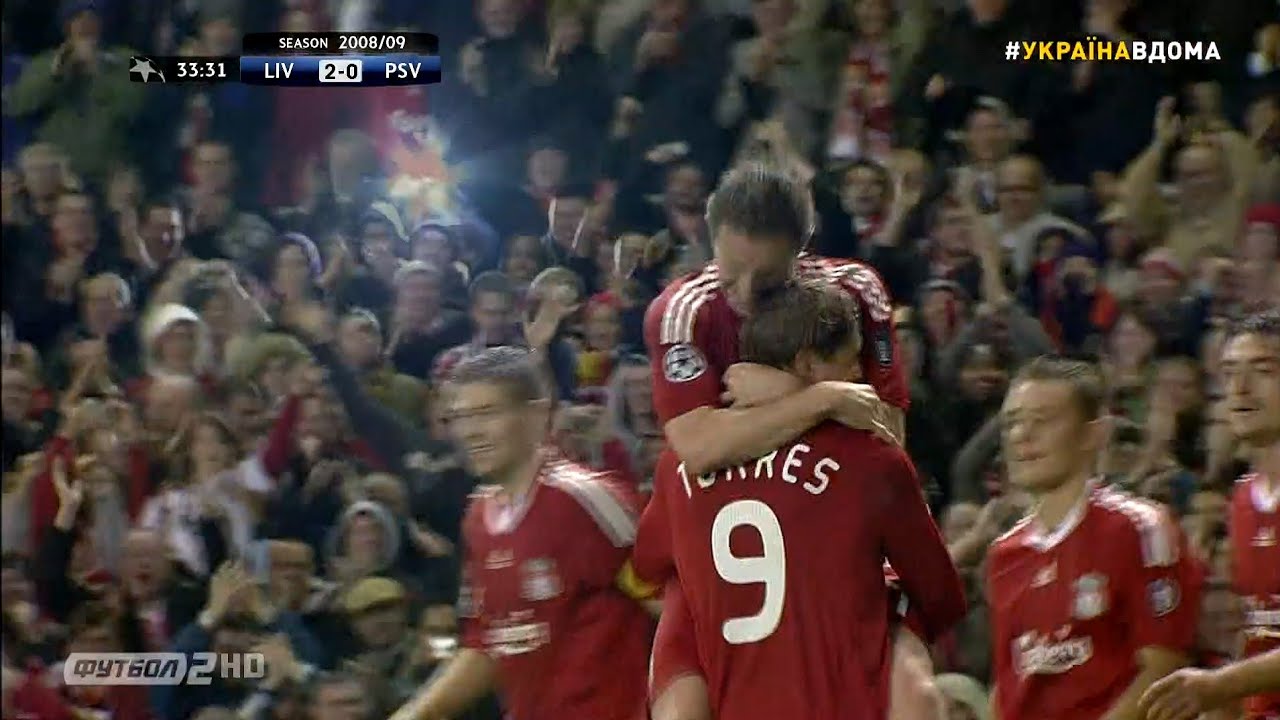 Fernando Torres Vs PSV Eindhoven (UCL) (Home) (01/10/2008) HD 1080i By YazanM8x