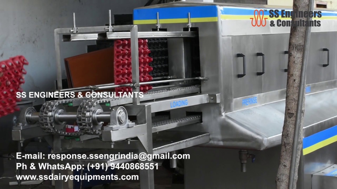 Egg Tray Washer YouTube