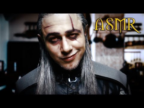 Gwent with Geralt (Witcher ASMR) | Collab with Oopsydaisy ASMR