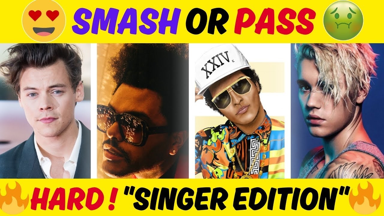Smash or Pass: HOTTEST Famous Singers! 2025
