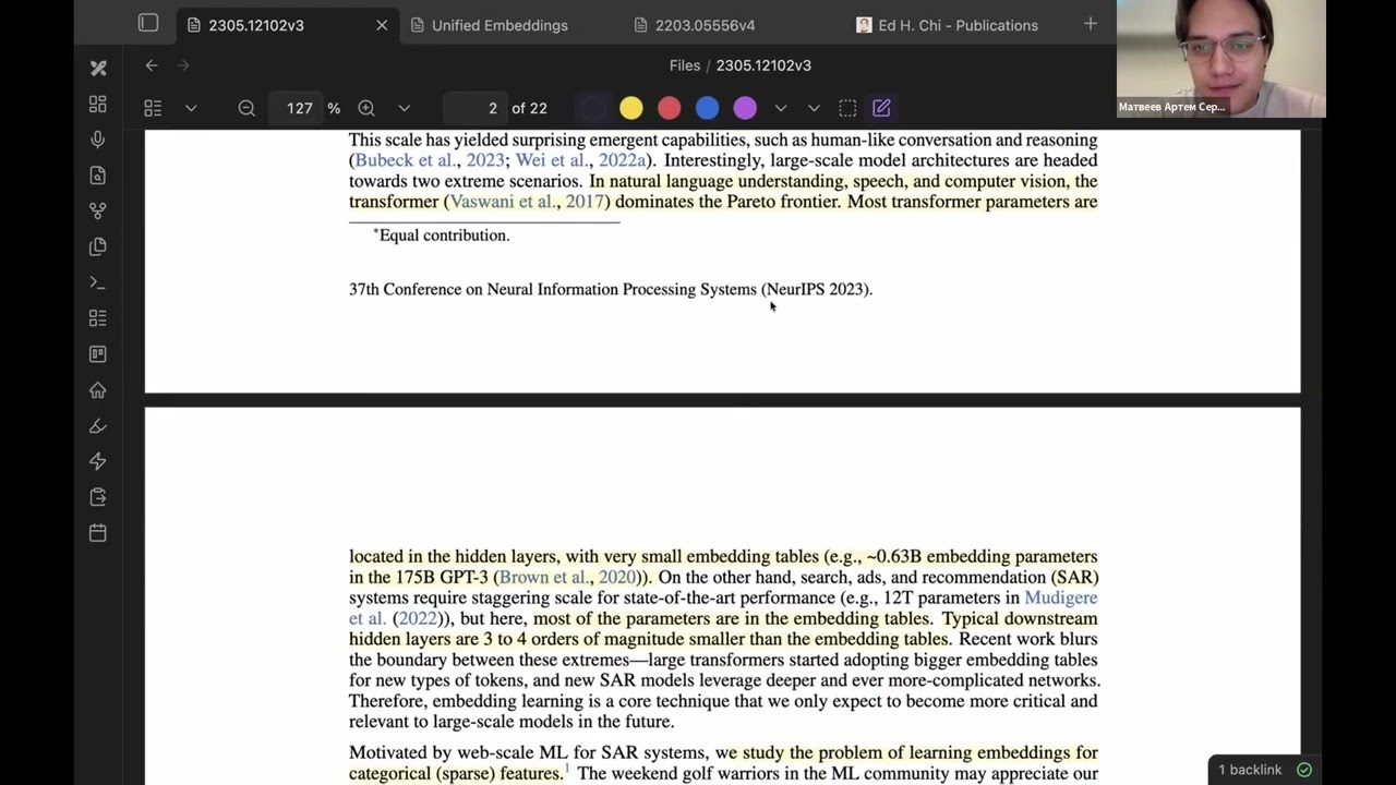 DeepRecSys, семинар 5: Unified embeddings, piecewise linear encoding