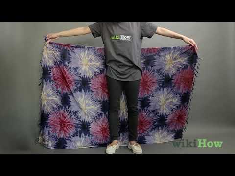 How to Tie a Sarong