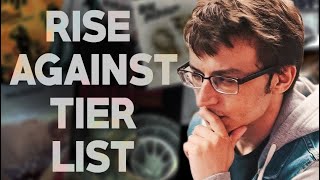 Rise Against Tier List - Glasses Off (Music Edition)