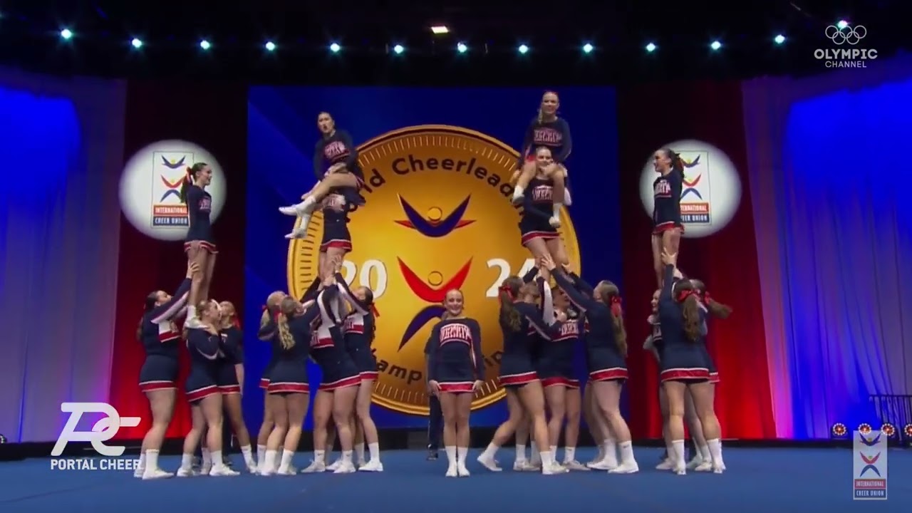 Team Norway All Girl Premier ICU World Cheerleading Championship 2024 Finals