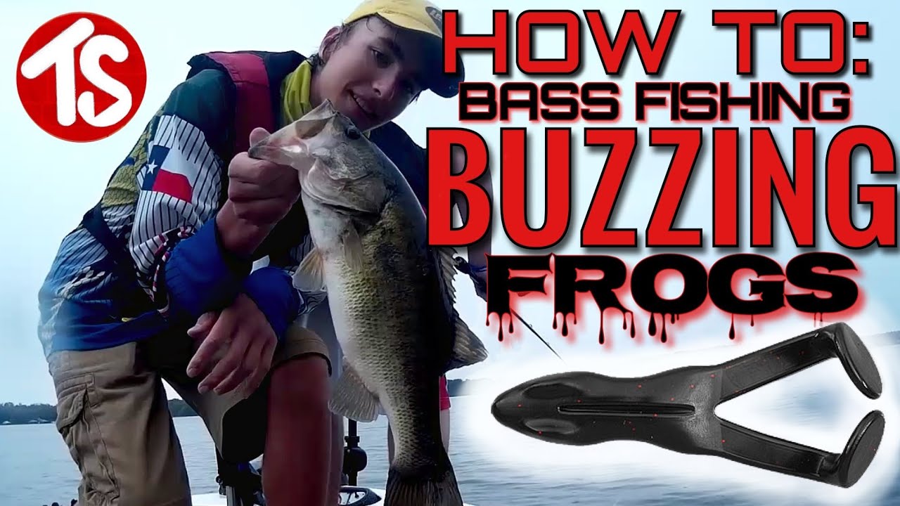 Bass fishing buzzing frogs: How to: Ribbit frogs 