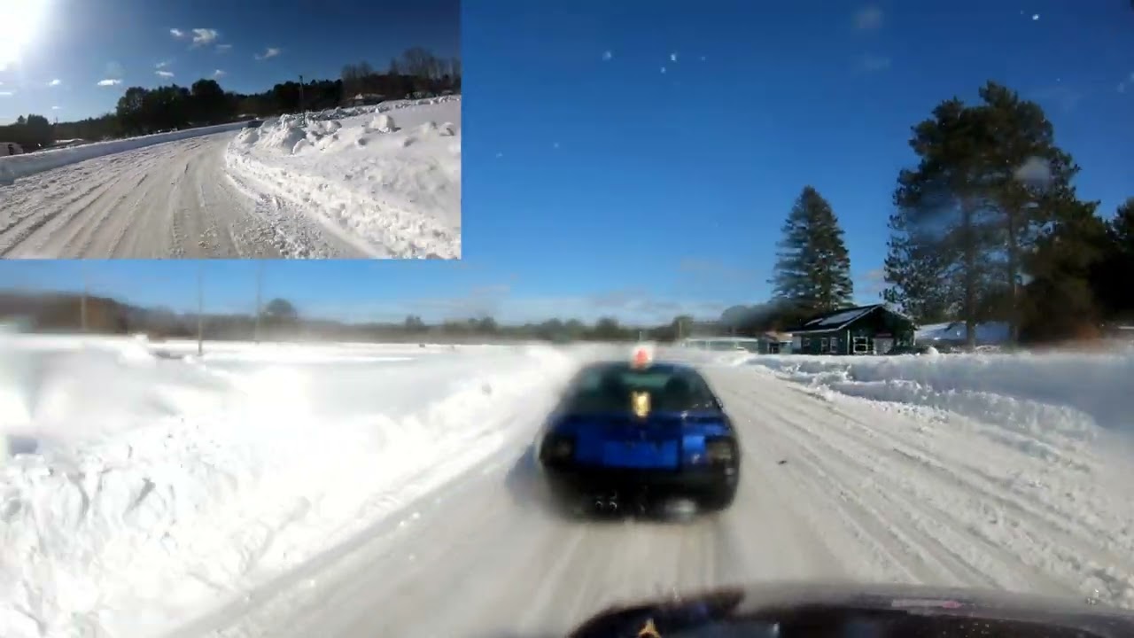 Minden Ice Races - March 4th 2023 Race 1 - 2008 Ford Focus