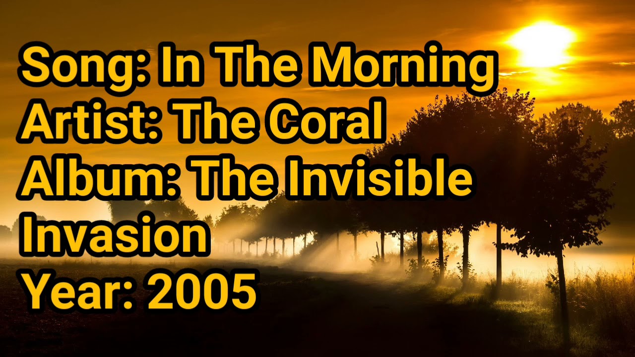 The Coral - In The Morning Lyrics