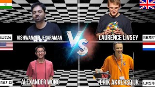 CCKT Live: Alexander vs Erik, Vishwanath vs Laurence