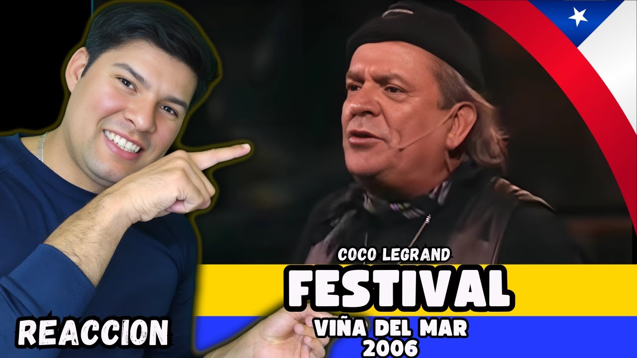LeitoVzla REACCIONA POR PRIMERA VES A COCO LEGRAND EN EL FESTIVAL DE VIÑA DEL MAR 2006 😂🤣 INCREIBLE
