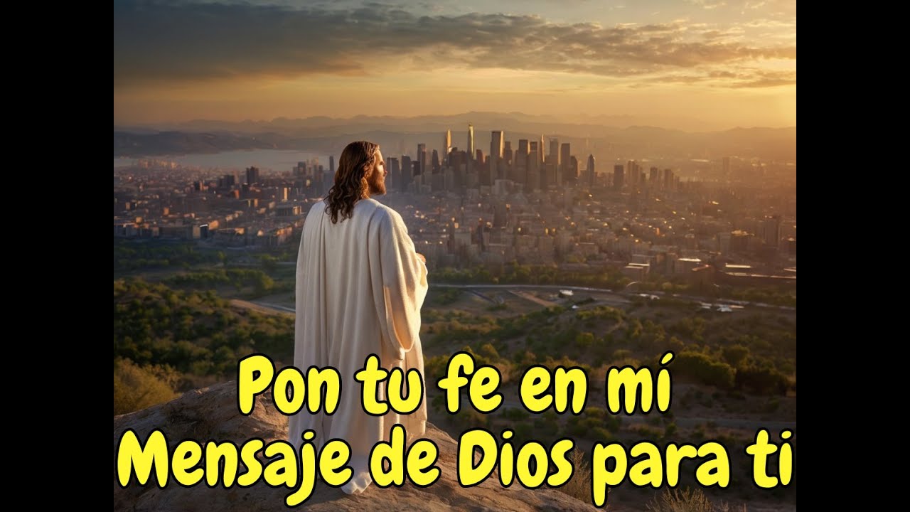 Pon tu fe en mí - Mensaje de Dios para ti - Mensaje de Dios ahora ...