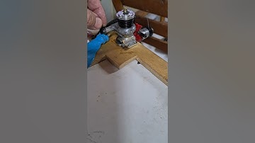 COX Medallion .15 RC engine bench run