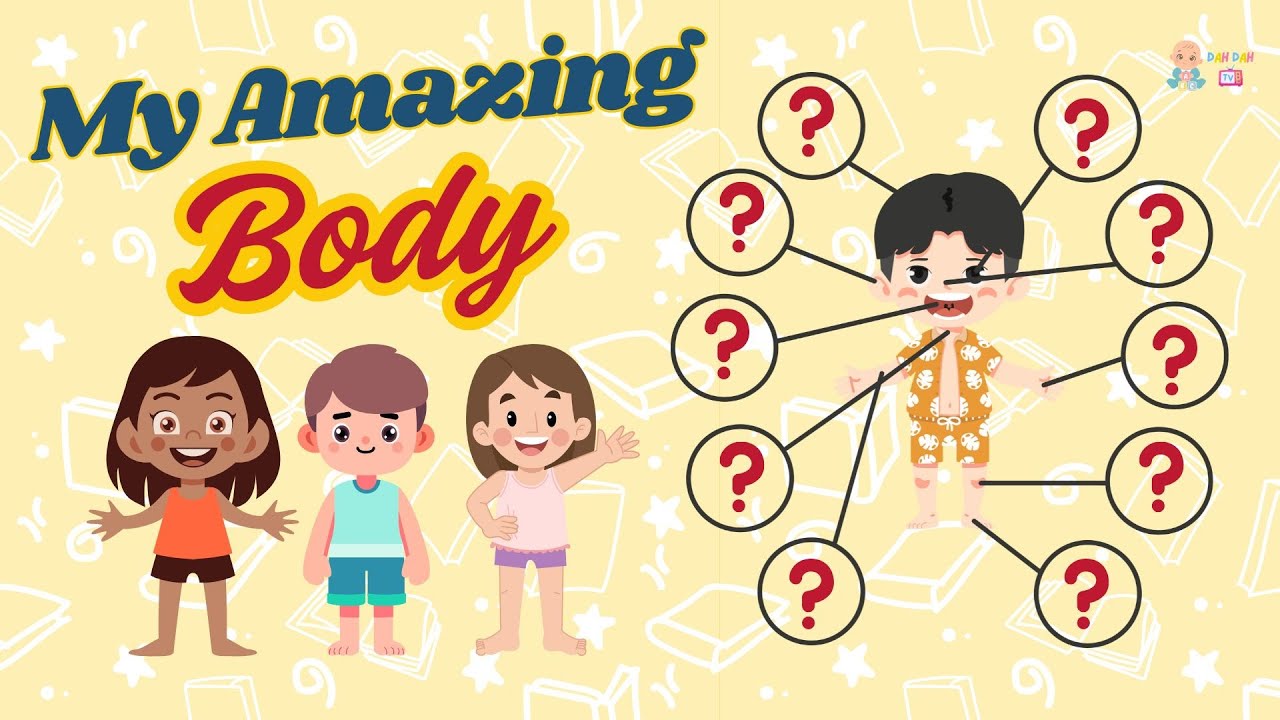 Learning Chocolate Body 🌟 Learn Body Parts for Kids! 🧒 Fun English Vocabulary & Human Body ...
