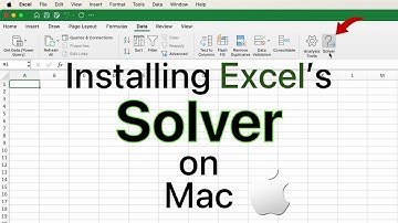 How to install Solver on Mac for Excel - Addin
