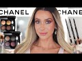 NEW CHANEL EYESHADOW PALETTES AND EYELINERS SUMMER 2021 REVIEW!