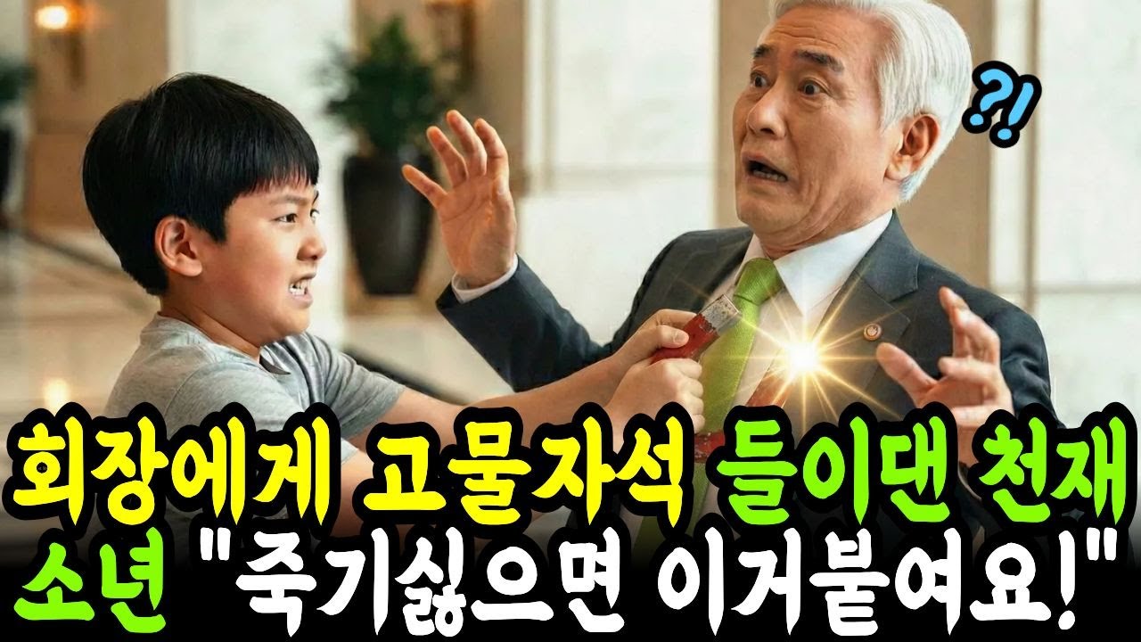 고물상 천재꼬마가 붙인 자석이 재벌회장을 구하다? 재벌회장 가슴에 '고물 자석' 들이댄 천재소년의 충격적 정체ㅣ인생사연ㅣ노후사연ㅣ시니어 사연ㅣ오디오북ㅣ사연라디오ㅣ인생이야기ㅣ감동사연