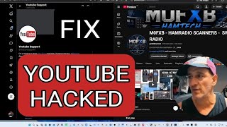 HACKED YOUTUBE CHANNEL - RECOVERY